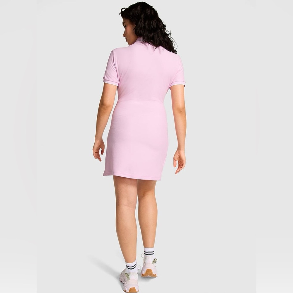 VICTORIA SECERT PINK POLO DRESS - PINK MULTI SIZES (NEW WITH TAGS) A18 - Picture 3 of 4